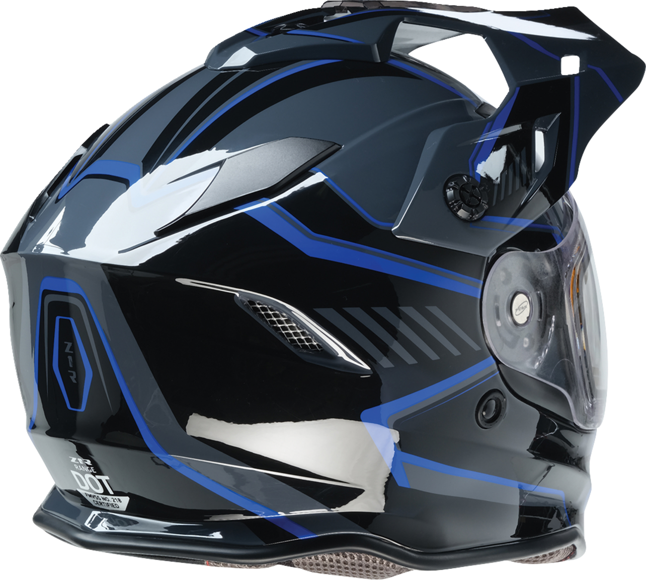 Z1R Range 2.0 Snow Helmet - Rotor - Black/Blue - Large 0101-17256