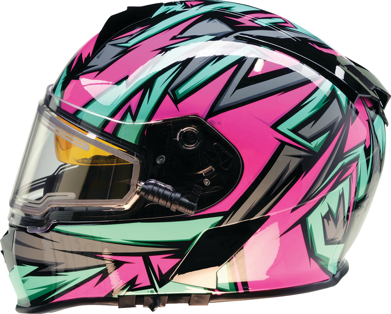 Z1R Warrant Snow Helmet - Neuron - Pink/Teal - XL 0101-17215