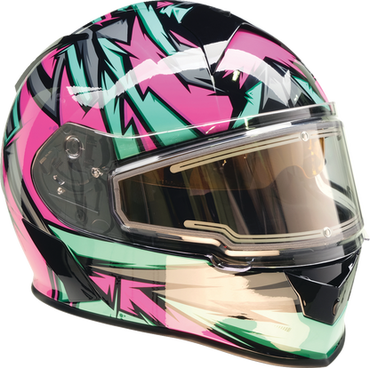 Z1R Warrant Snow Helmet - Neuron - Pink/Teal - Large 0101-17214