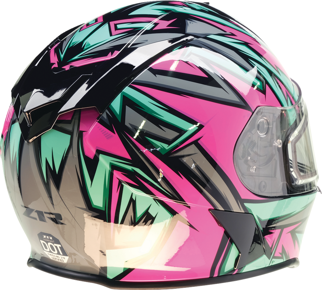 Z1R Warrant Snow Helmet - Neuron - Pink/Teal - Large 0101-17214