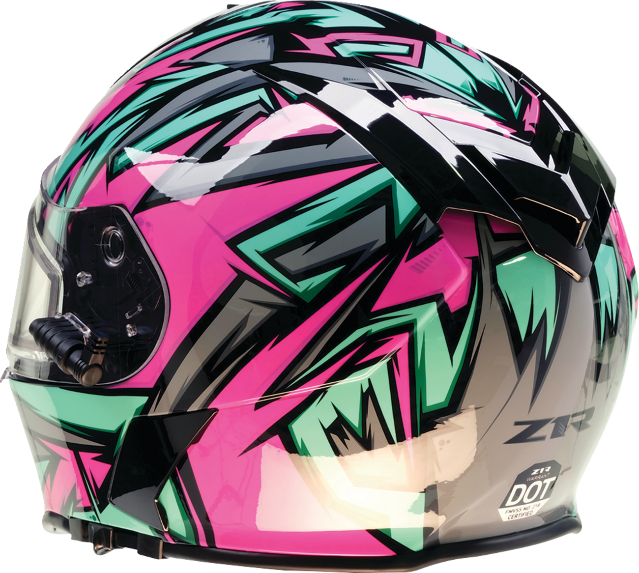 Z1R Warrant Snow Helmet - Neuron - Pink/Teal - XL 0101-17215