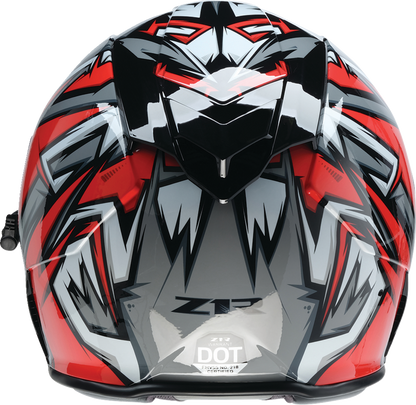 Z1R Warrant Snow Helmet - Neuron - Red/White - Small 0101-17218