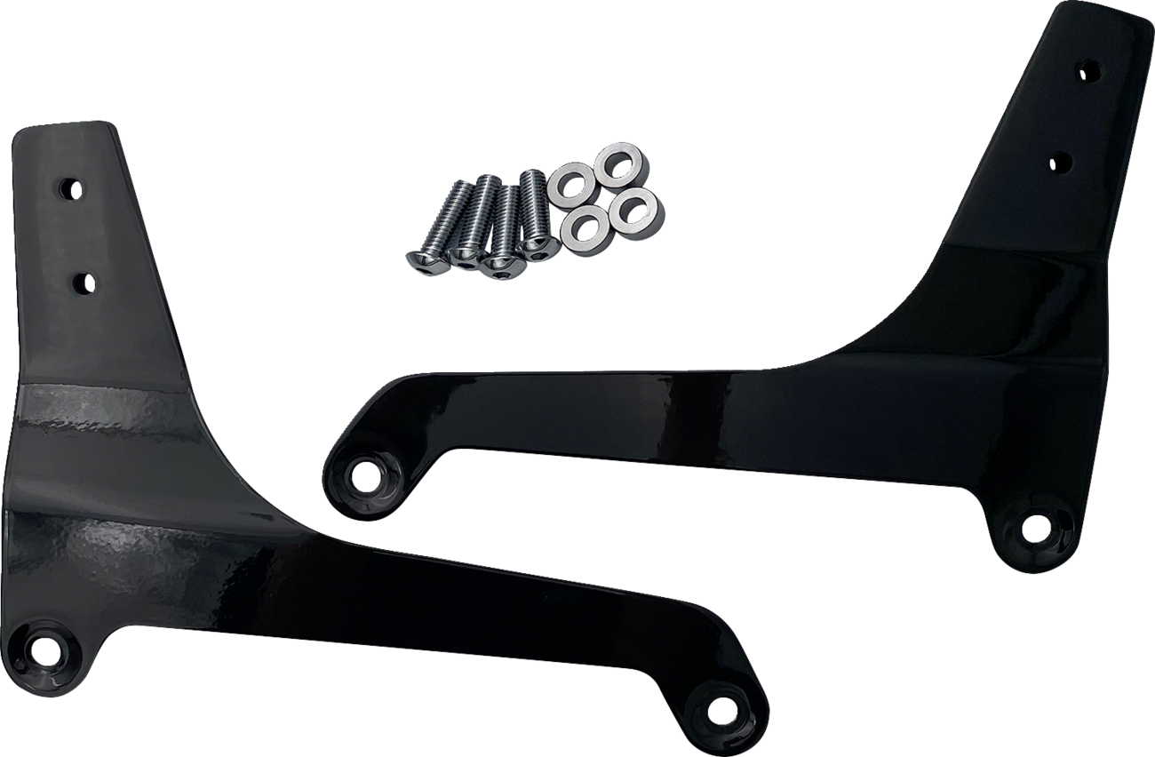 DRAG SPECIALTIES Side Plates - Black X08-0014GB