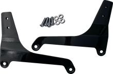 DRAG SPECIALTIES Side Plates - Black X08-0014GB