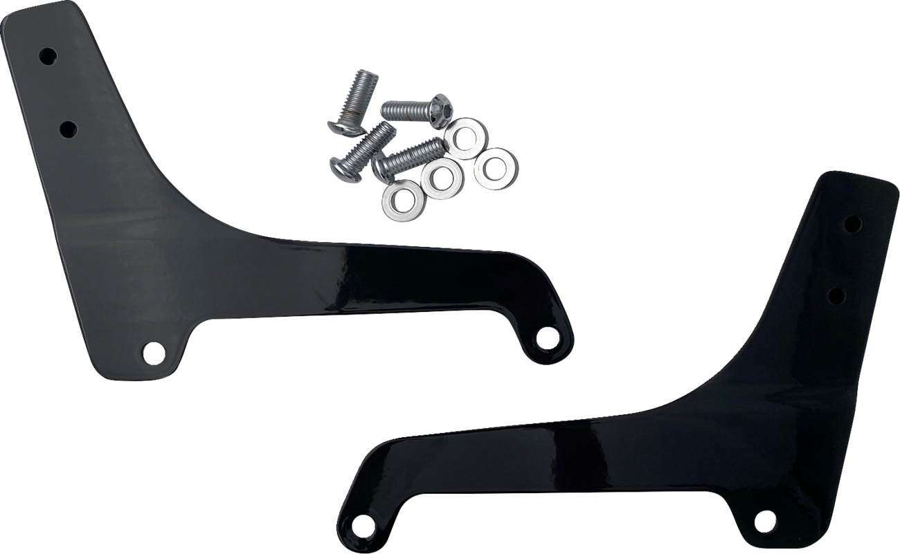 DRAG SPECIALTIES Side Plates - Black X08-0019GB