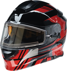Z1R Solaris 2.0 Helmet - First Tracks - Electric - Dual Pane - Black/Red - XS 0120-0825