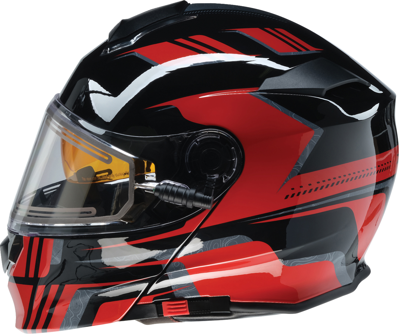 Z1R Solaris 2.0 Helmet - First Tracks - Electric - Dual Pane - Black/Red - Large 0120-0828