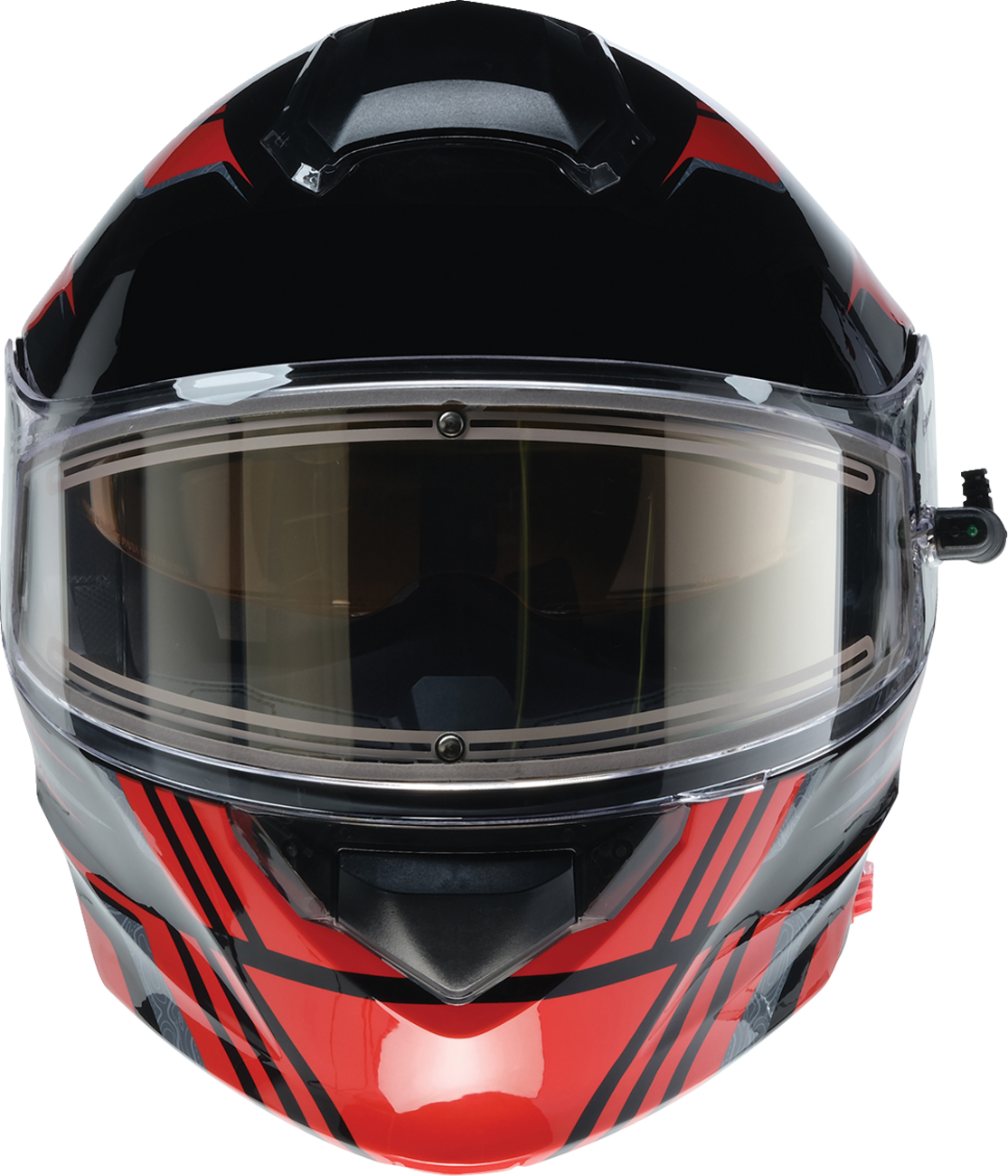 Z1R Solaris 2.0 Helmet - First Tracks - Electric - Dual Pane - Black/Red - Large 0120-0828