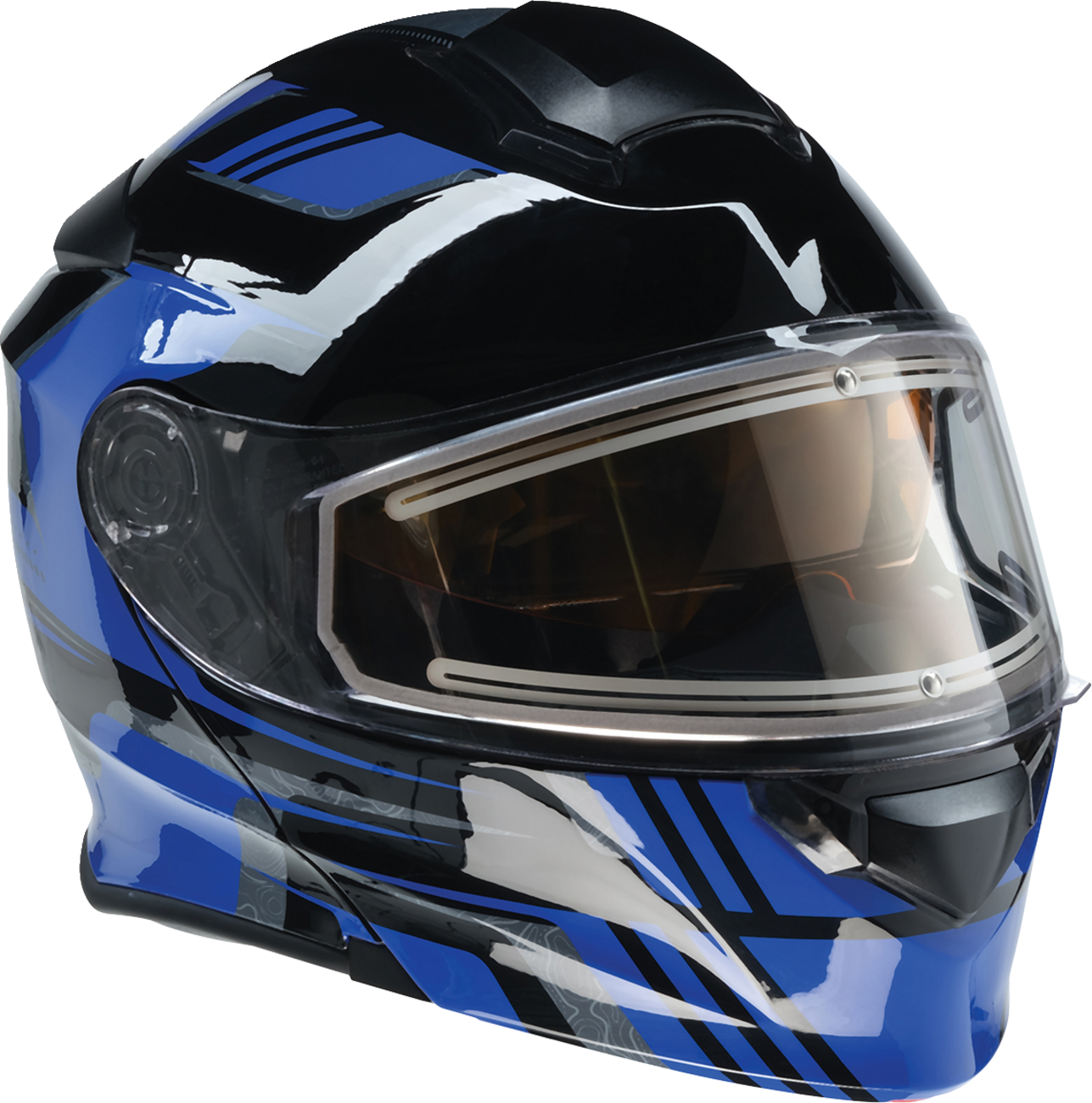 Z1R Solaris 2.0 Helmet - First Tracks - Electric - Dual Pane - Black/Blue - Small 0120-0832
