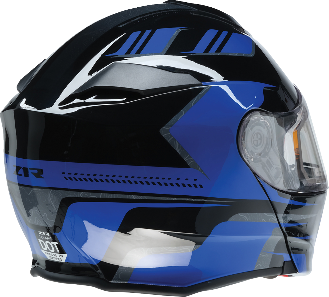Z1R Solaris 2.0 Helmet - First Tracks - Electric - Dual Pane - Black/Blue - Small 0120-0832
