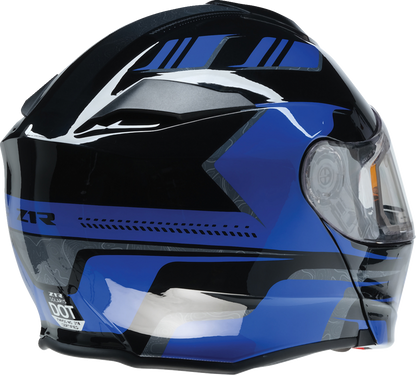 Z1R Solaris 2.0 Helmet - First Tracks - Electric - Dual Pane - Black/Blue - Small 0120-0832