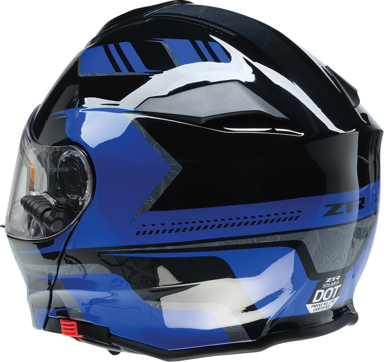 Z1R Solaris 2.0 Helmet - First Tracks - Electric - Dual Pane - Black/Blue - Large 0120-0834