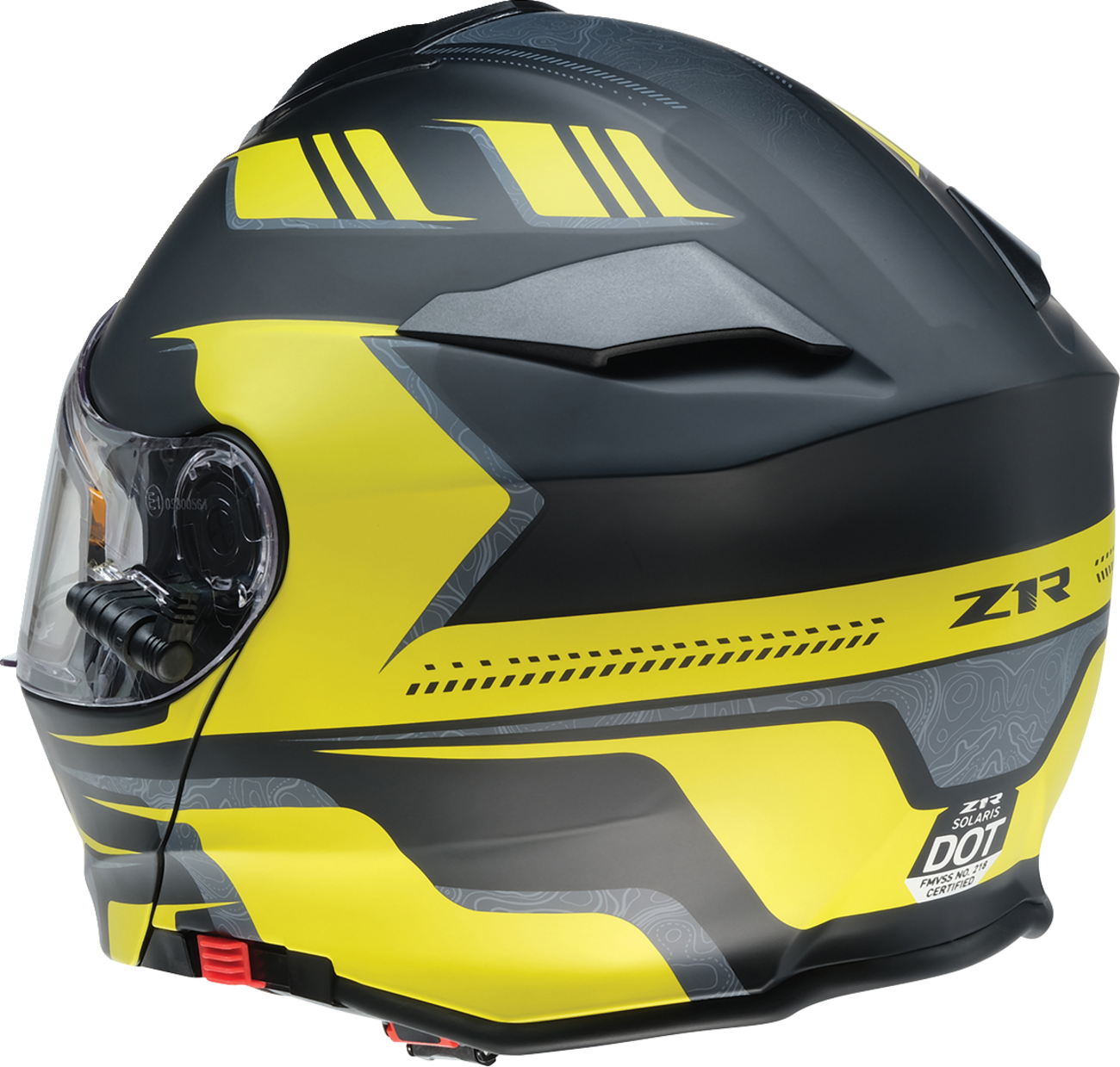 Z1R Solaris 2.0 Helmet - First Tracks - Electric - Dual Pane - Black/Hi-Viz - Small 0120-0838