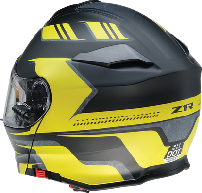 Z1R Solaris 2.0 Helmet - First Tracks - Electric - Dual Pane - Black/Hi-Viz - Medium 0120-0839