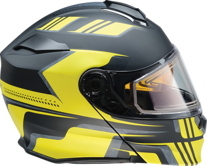 Z1R Solaris 2.0 Helmet - First Tracks - Electric - Dual Pane - Black/Hi-Viz - XL 0120-0841