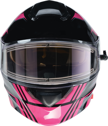 Z1R Solaris 2.0 Helmet - First Tracks - Electric - Dual Pane - Black/Pink - XS 0120-0843