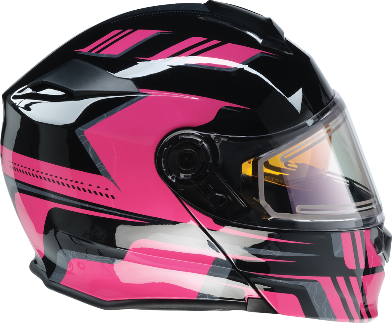 Z1R Solaris 2.0 Helmet - First Tracks - Electric - Dual Pane - Black/Pink - Medium 0120-0845