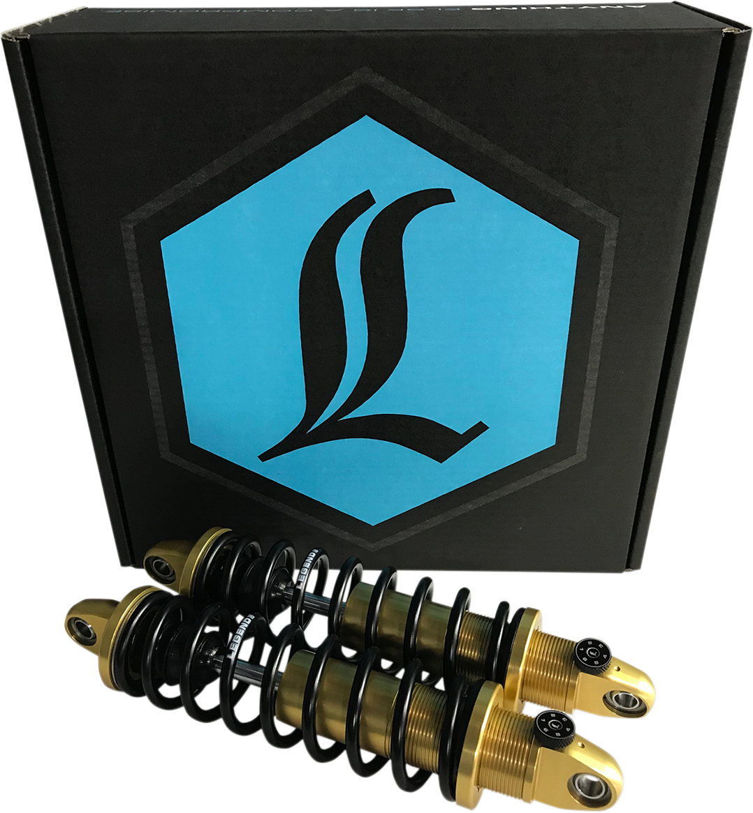 LEGEND SUSPENSION REVO-A Shocks - 12" - Gold - Standard 1310-1740