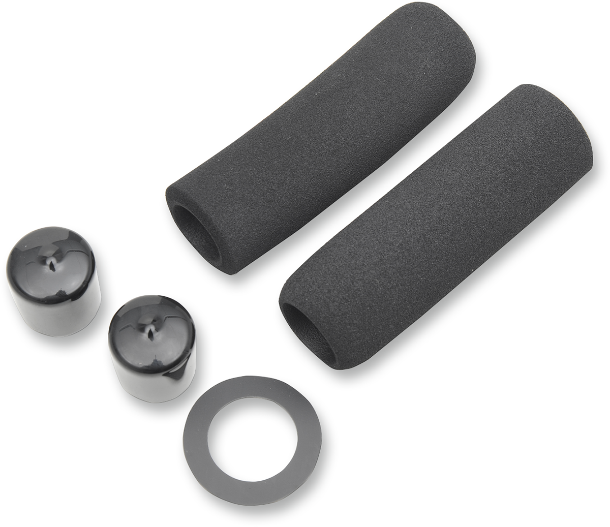 GRAB ON Comfort Harley-Style Grips - Black MC310