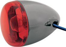 CHRIS PRODUCTS LED Turn Signal - Black Nickel/Red 8501R-BN