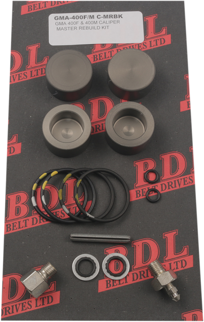 GMA ENGINEERING BY BDL Caliper Rebuild Kit - "F/M" Caliper GMA400F/MCMRBK