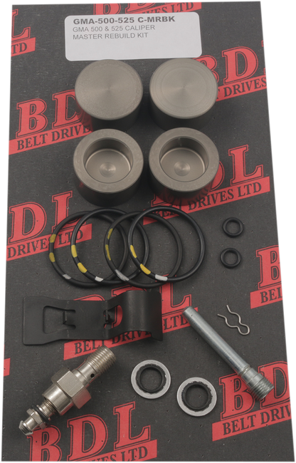GMA ENGINEERING BY BDL Caliper Rebuild Kit - 500/525 Calipers GMA500/525CMRBK