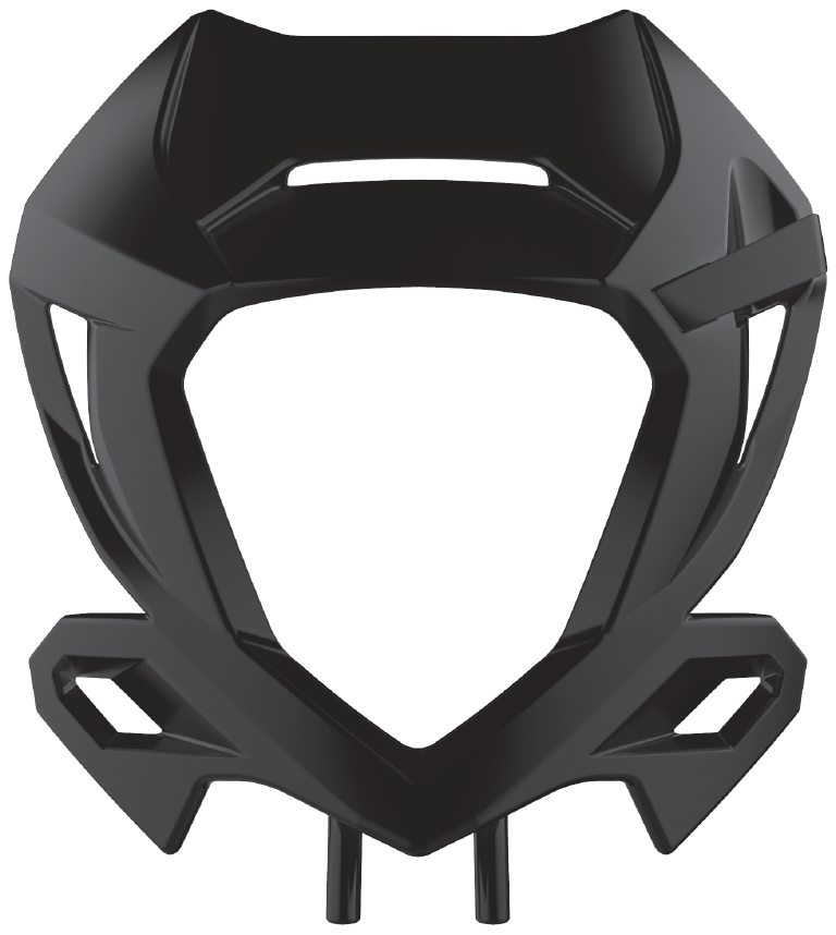 Headlight Mask Black Beta