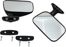 PARTS UNLIMITED Mirrors - Rear View - Rectangle - Black - Pair LM4160