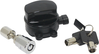 Ign Switch Fx/Flst W/Fork Lock Black