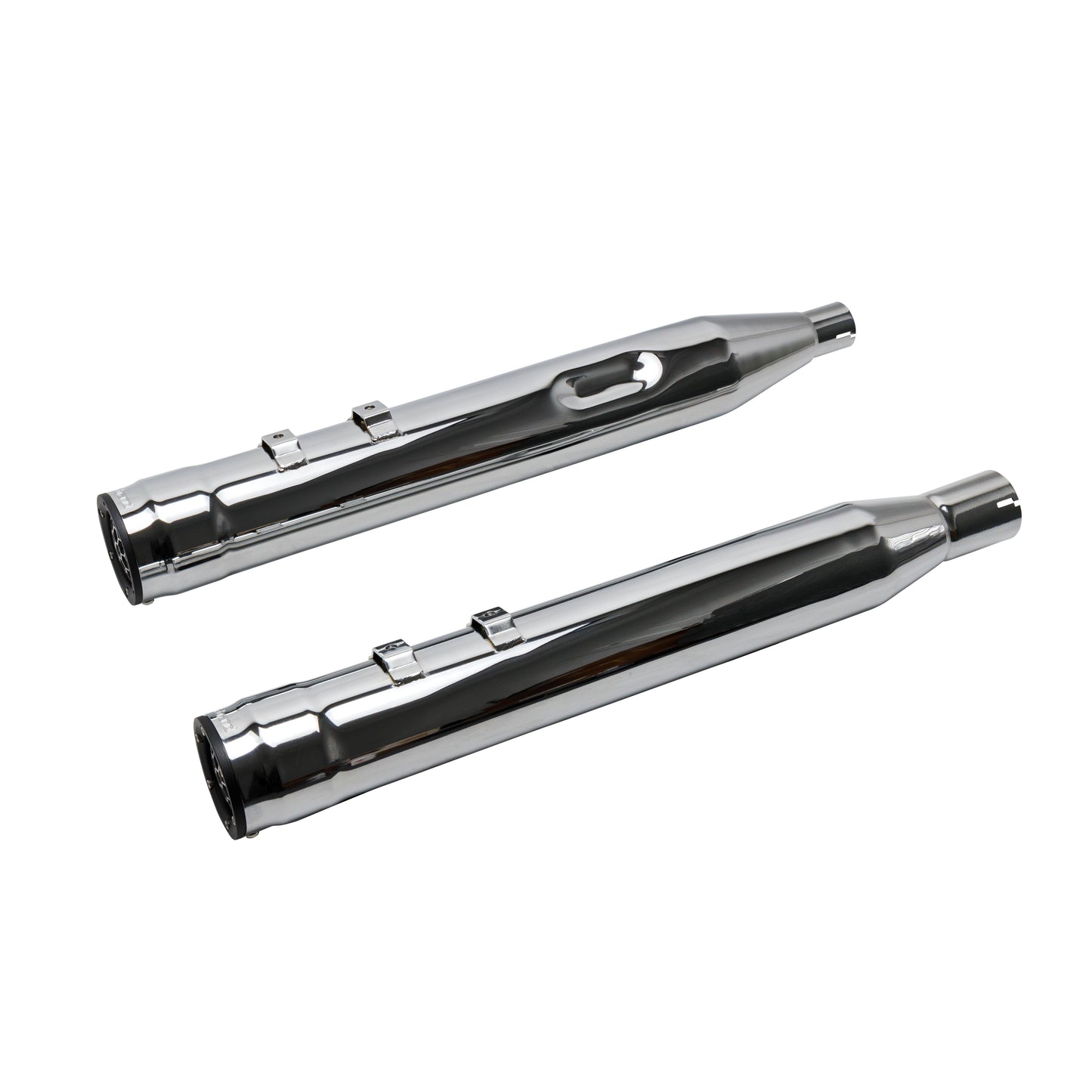 Grand Prix Mufflers Chrome Touring `17 Up
