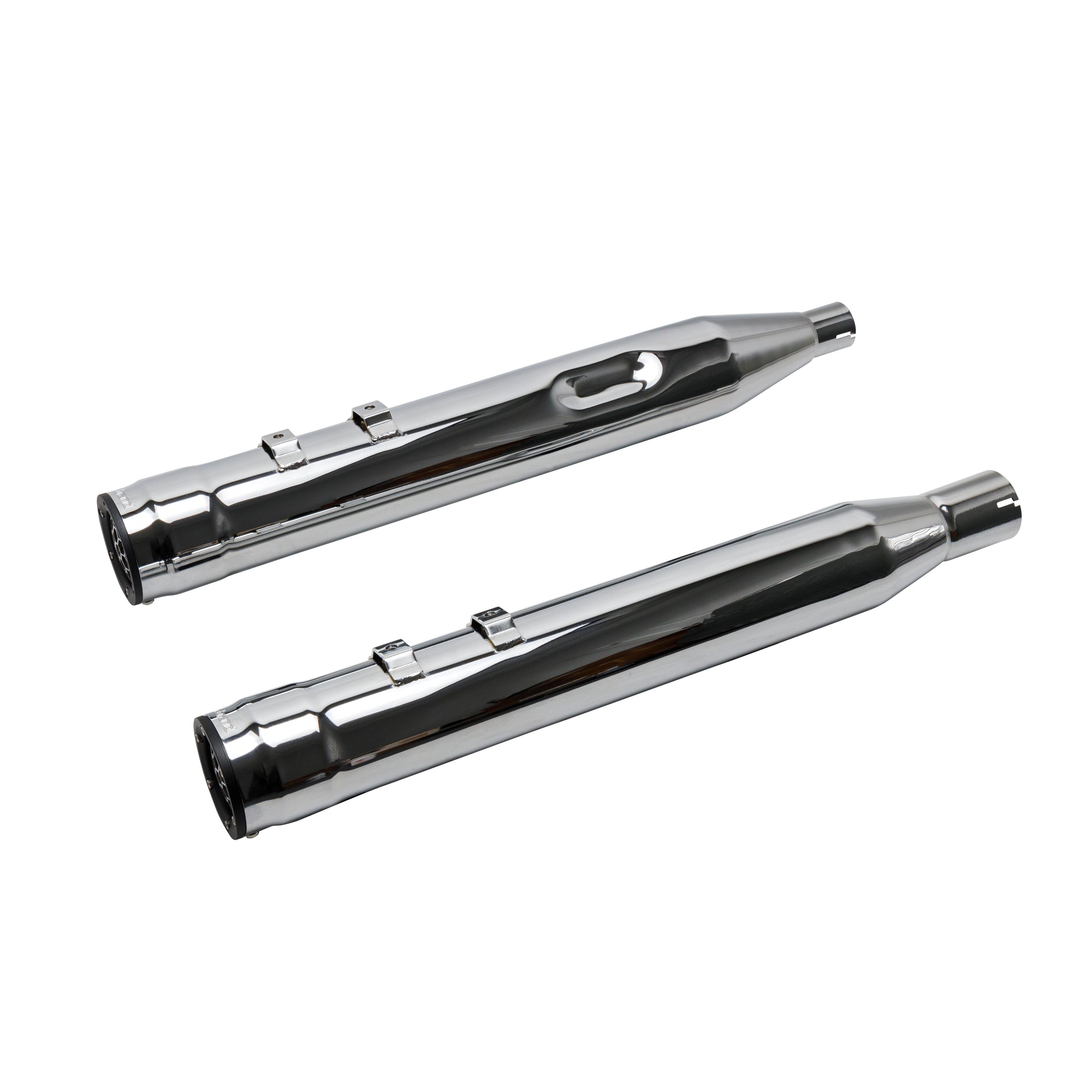 Grand Prix Mufflers Chrome Touring `17 Up