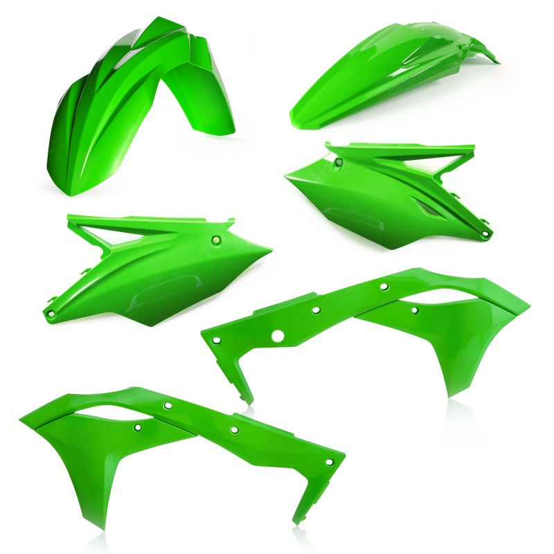 Acerbis 2017 Kawasaki KX250F Plastic Kit - Green