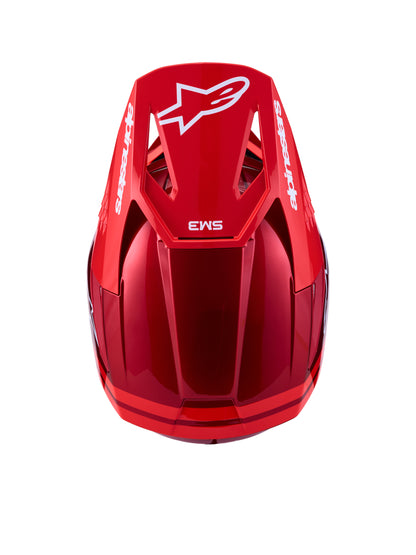 S M3 Radium Helmet Ece06/Dot Red Mot/Red Fl/Wht Gl Xl