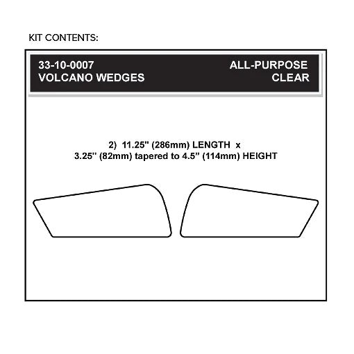 Stompgrip Universal WEDGE Kit - Volcano