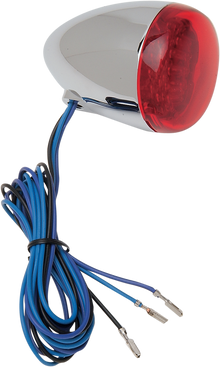 CHRIS PRODUCTS LED Turn Signal - Chrome/Red 8501R-LED