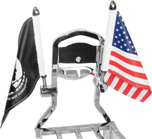 PRO PAD Sissy Bar Flag Mount - 1/2" Bar - 6" x 9" Flag RFM-SQSB