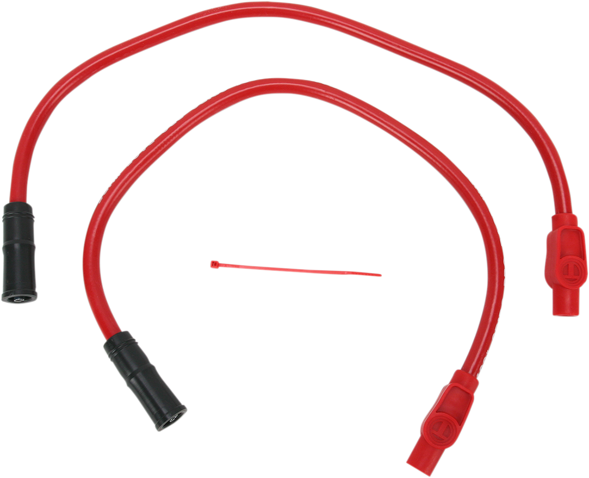 SUMAX Spark Plug Wire - 10.4 mm - Black - '99-'08 Red S40234