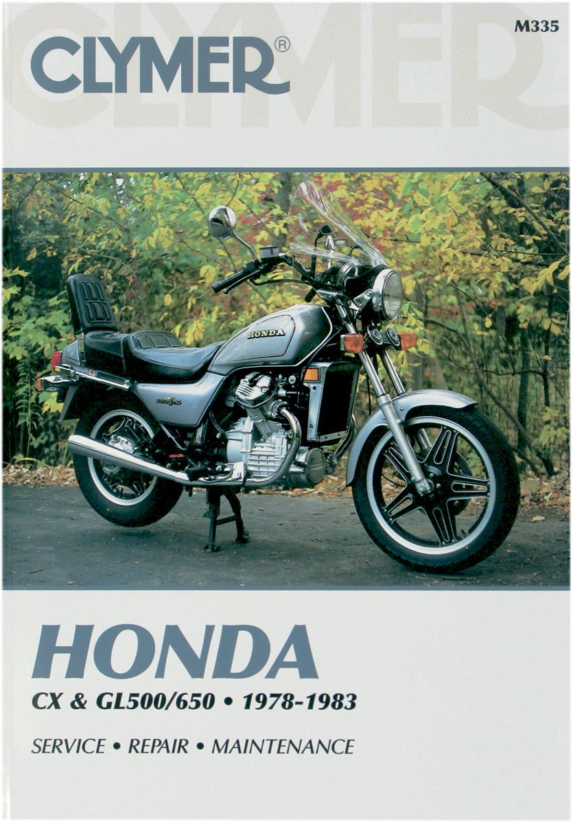 CLYMER Manual - Honda - CX / GL500-650 Twins CM335