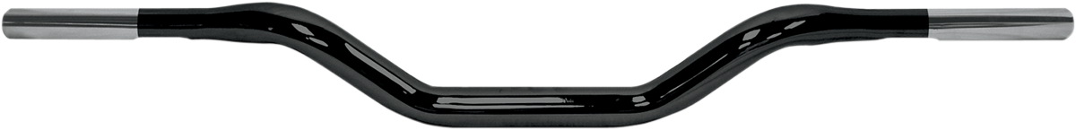 LA CHOPPERS Hefty 1-1/4" Handlebar - Super Bar - Black LA-7312-09B
