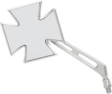 EMGO Mirror - Maltese - Side View - Cross - Chrome - Left - Universal 20-34864A