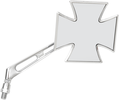 EMGO Mirror - Maltese - Side View - Cross - Chrome - Right - Universal 20-34863A