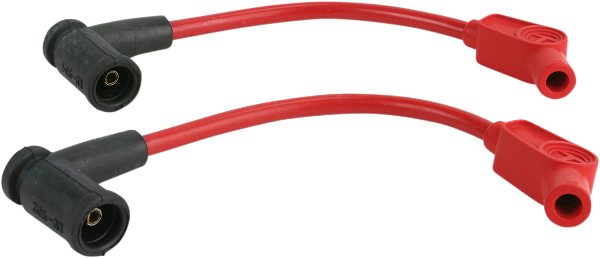 SUMAX Spark Plug Wire - 8 mm - Red - '08-'11 FXCW S20235