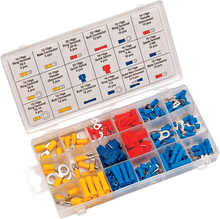 PERFORMANCE TOOL Wire Terminal Assortment - 160-Piece W5213