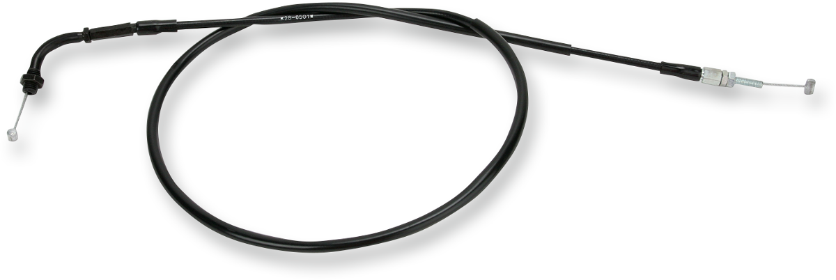 PARTS UNLIMITED Vinyl Covered Throttle Cable - '78-'85 Honda 17910-449-010