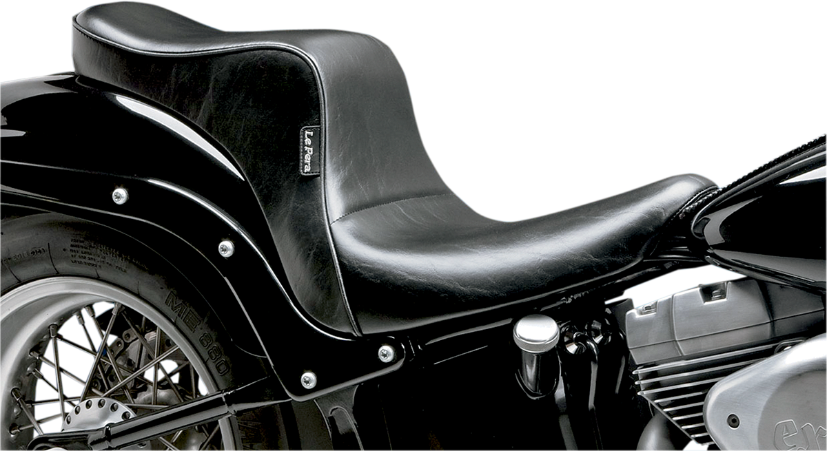 LE PERA Cherokee Seat - Smooth - Black - FXST/FLST '06-'17 LK-020