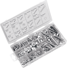 PERFORMANCE TOOL Metric Nut/Bolt Assortment 240-Piece W5334