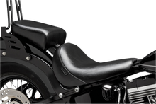 LE PERA Bare Bones Pillion Pad - Deluxe - Smooth - Black - FLS/FXS '11-'17 LKS-007PDX