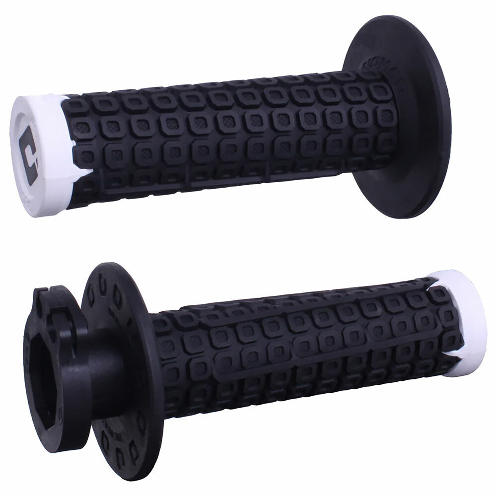 Nomad Lock On Off Road Grip W/D30 Black/White/Silver