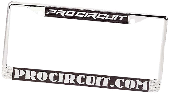 License Plate Frame Chrome
