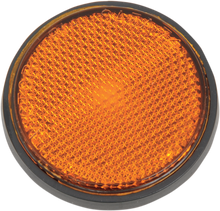 CHRIS PRODUCTS Reflector - Adhesive Back - Amber RR2A